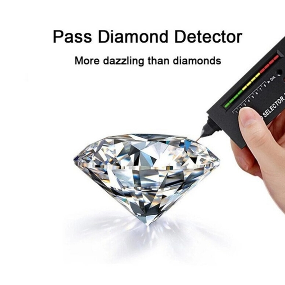 This is a 2 Row Moissanite Diamonds Band . S925 Silver. vvs1 D. size 7 - Picture 11 of 11